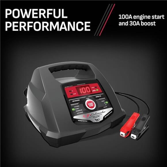 SC1281 6/12V Fully Automatic Battery Charger, Engine Starter, Boost Maintainer - Picture 3 of 7